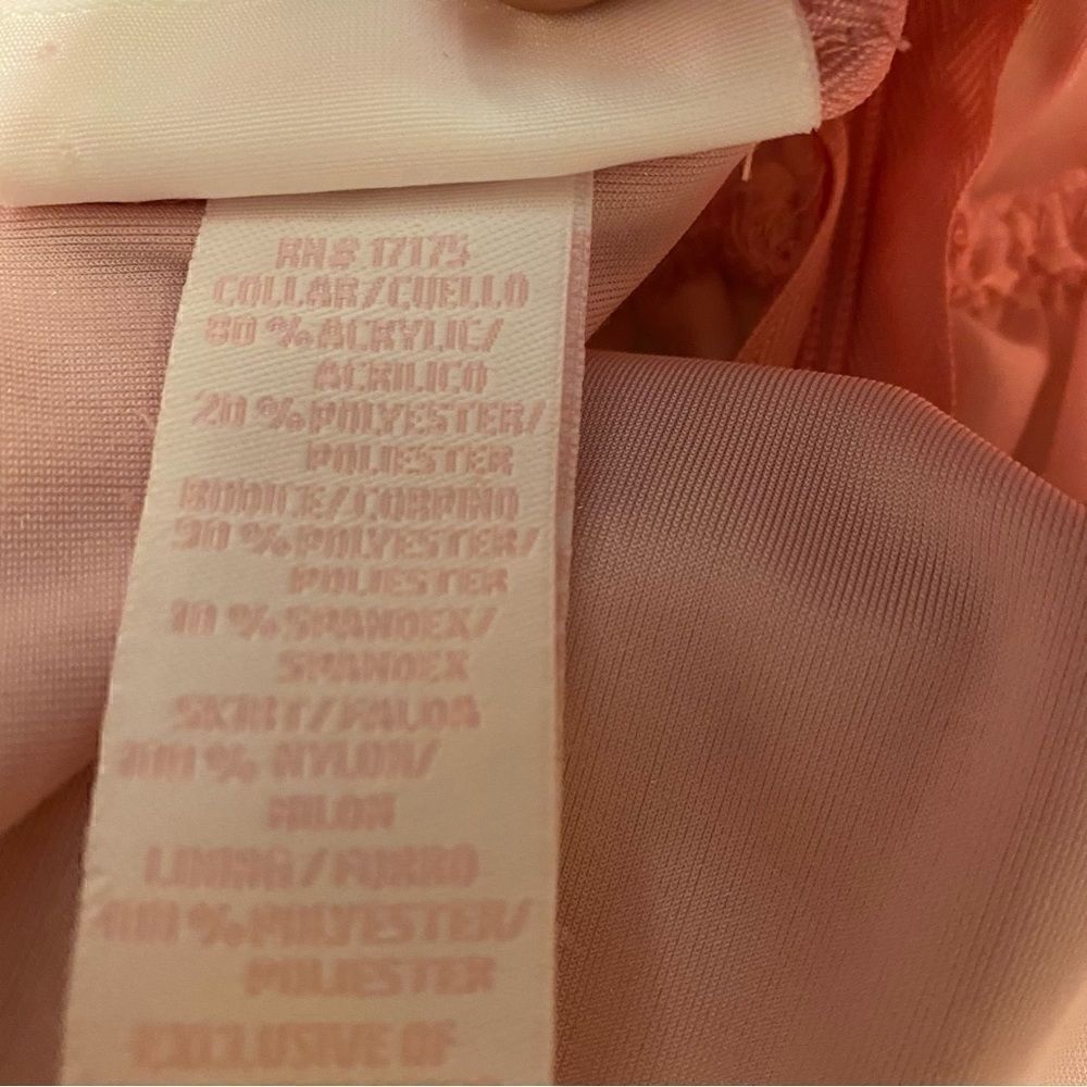 -🌸🧚🏽♂️ “BONNIE BABY” pink velvet, faux furcollar, dress sz 18 months - Picture 6 of 6